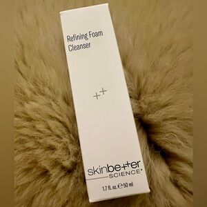 new Skinbetter Science Refining Foam Cleanser facial wash gentle exfoliation